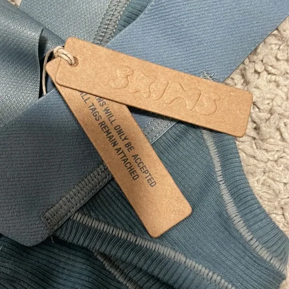 Skims cotton ribbed thong - Picture 4 of 5